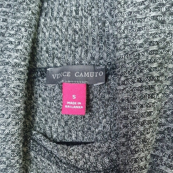 VINCE CAMUTO Cowl Neck Sweater Gray Women's Size S - Picture 7 of 8